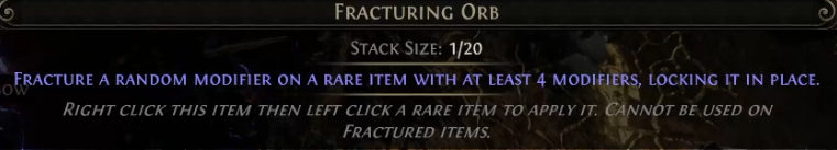 Fracturing Orbs